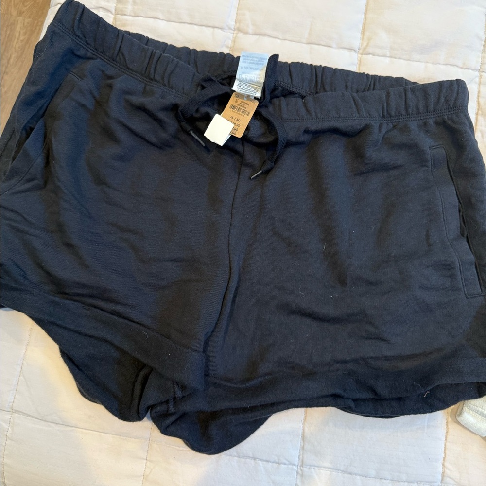 Women's Black Casual Shorts